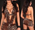 Mini Vestido Leopardo